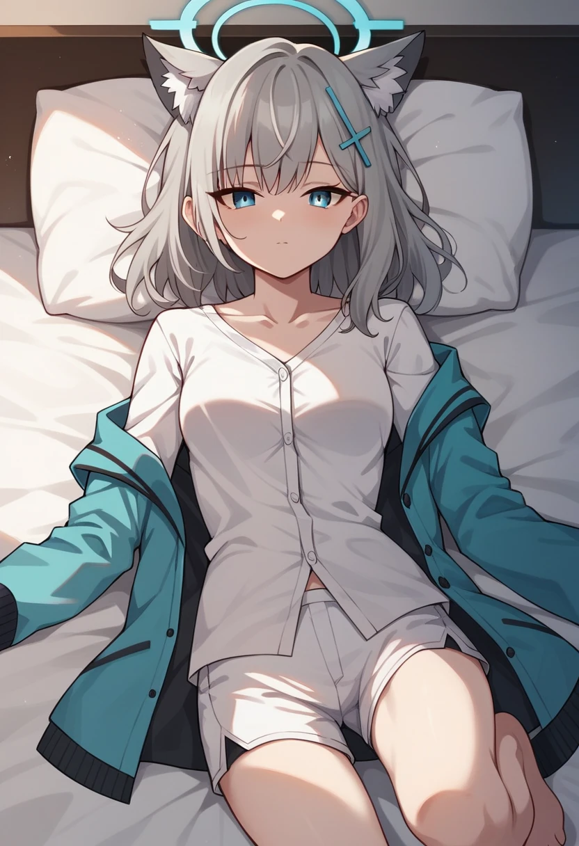 ((masutepiece: 1.4, Best Quality))++, (ultra-detailliert)+, (Best Quality, ultra-detailliert, vivd colour, Colorful, Dynamic Angle, High contrast: 1.2), Upper body, Whole body , (1 girl: 1.3), ((masturbation:2.0)) , ((Show off your : 1.7)) pussy juice ,brake, (pajamas:Naked:1.0), Lying on the bed