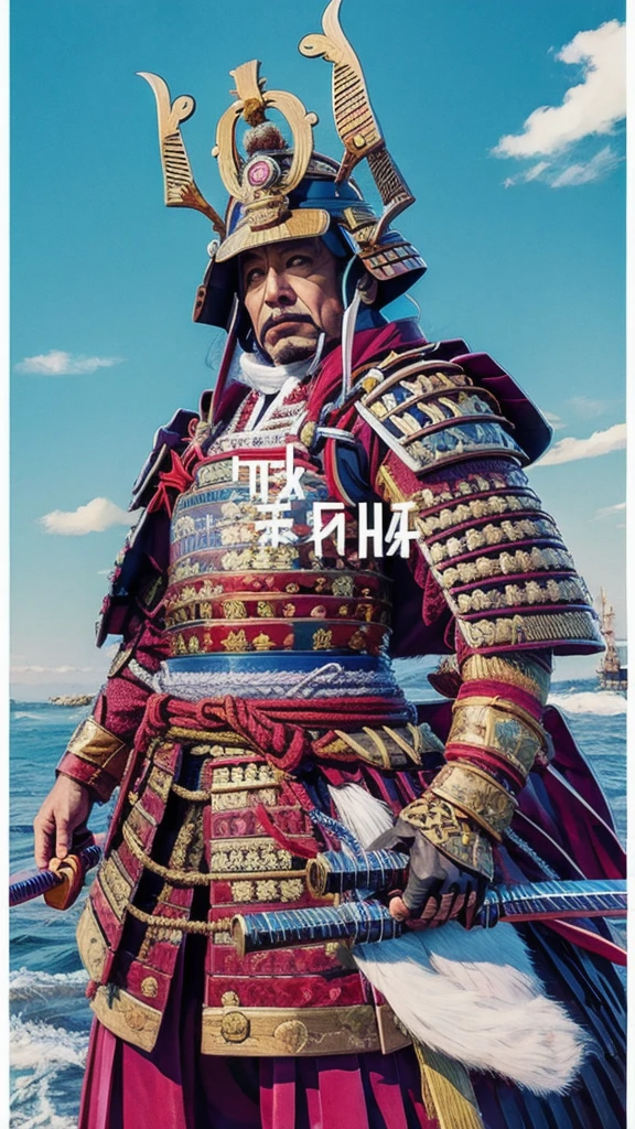 Image of the King in the style of Sho Hashi