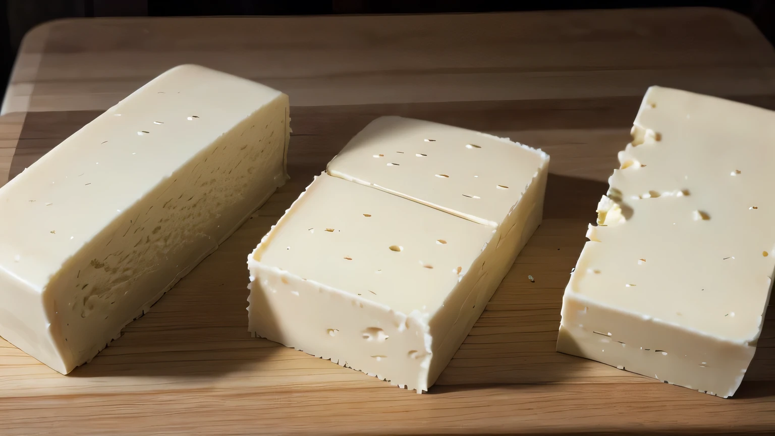 a horizontal piece of butter