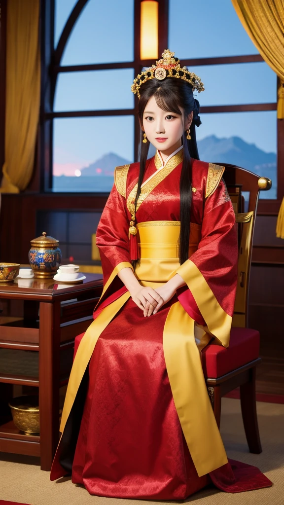 Shang Ba Zhifeng Ryukyu Kingdom Modeled after China King's Statue