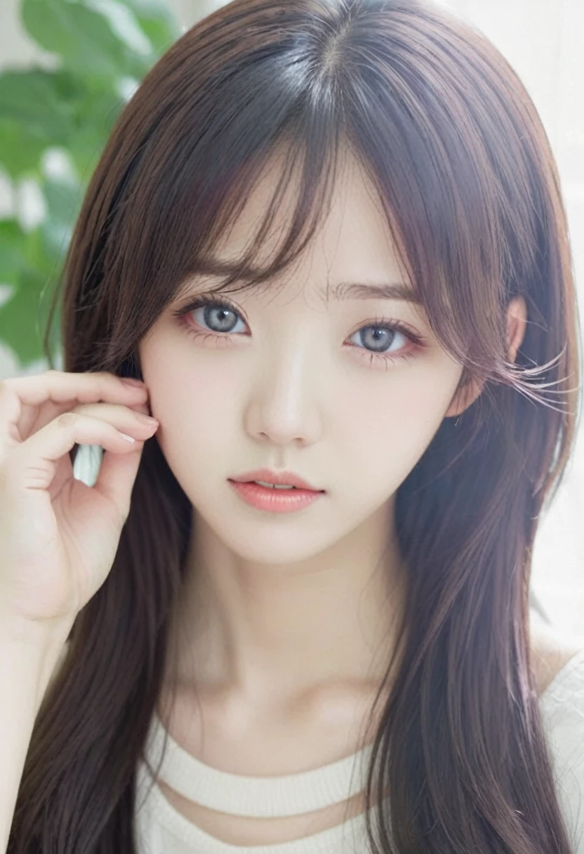 ulzzang-6500-v1.1, (photo and gross:1.2), (from photos-real,:1.4), beautiful detailed girls, ojos y rostros Very detaileds, Beautiful detailed eyes, it's ridiculous, incredibly ridiculous, huge file size, super detailed, high resolution, Very detailed, the highest quality, te peace、, Kemomimi, ((Japanese Girls High .)), An illustration, Very detailed, UHQ, unification, 8K Wallpaper, splendid, fine details, dominace、, the highest quality, Very detailedなUHQユニフォーム8K Wallpaper, light in the face、movie lighting、16 year old anties))、((dynamic posamel toe)、(half)、(shackles、、、ng on legs bending knees.))、de short hair、short hair、long neck、stick out your ears、hits、bigger eyes、eyelashes、a pretty、Very pretty