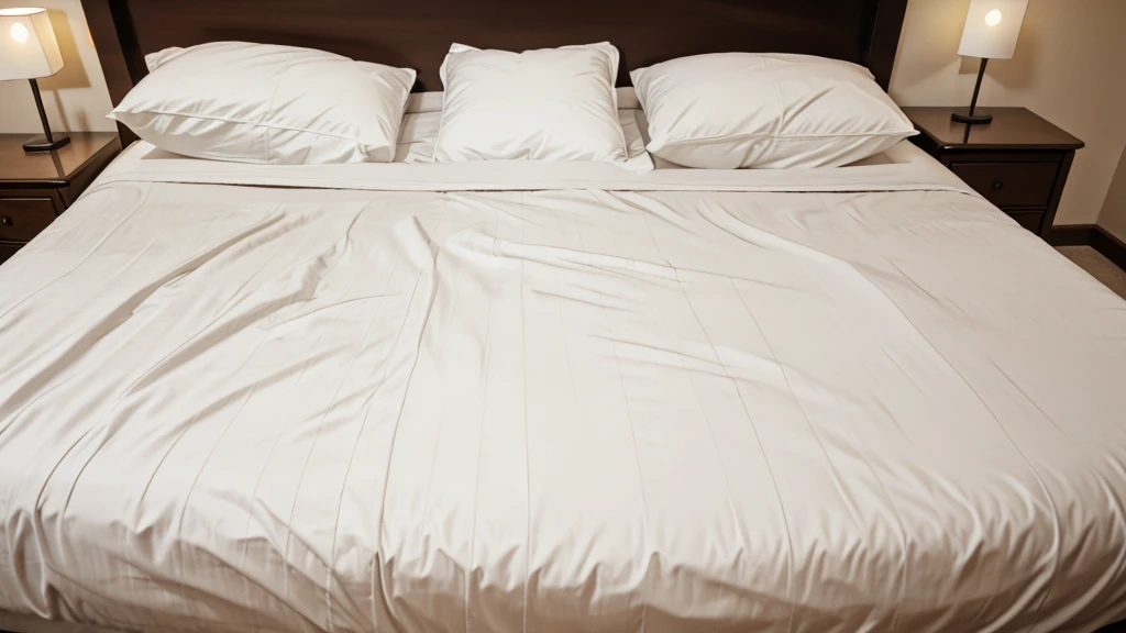 Empty Bed close shot