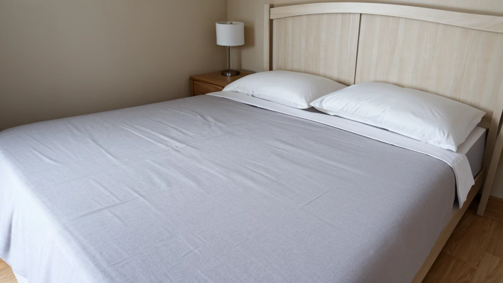 Empty Bed close shot