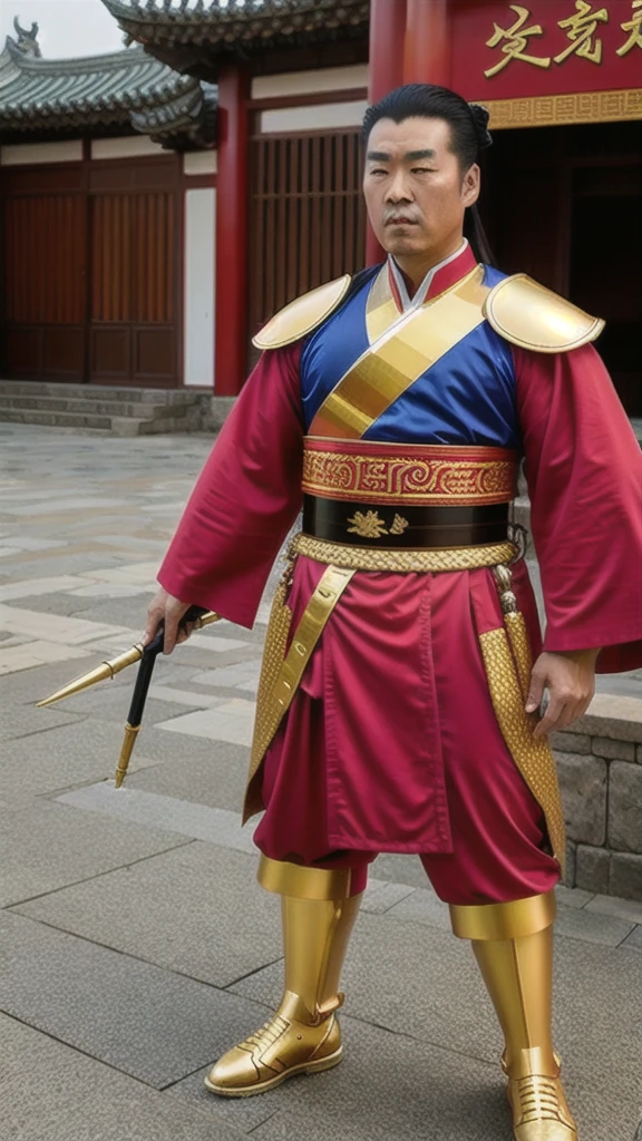 8k, RAW photo, best quality, (masterpiece:1.2), (realistic:1.3), (photorealistic:1.3), ultra-detailed, (high detailed skin:1.2), soft lighting, film grain, Fujifilm XT3, handsome,bun,fullbody,2 men,armor,(((symmetry))),single hair bun,,Hair crown,puffy nipples,swollen nipples , real man,Best quality, masterpiece, ultra high res, ((a nude man hug from behind him,penis)),((nsfw)).((pornographic))