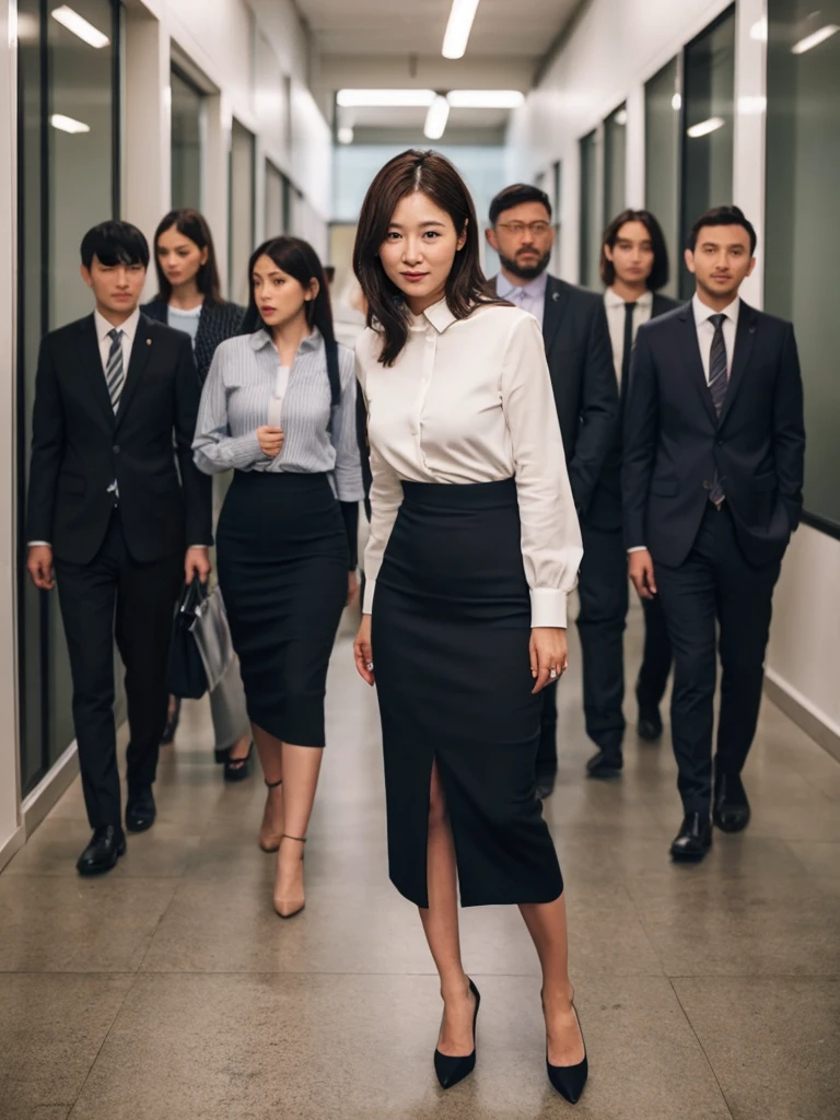 Group Photo,Standing Woman,under View,Turning Around,Bob,Orgasm,Office Suit,black vertical striped pencil skirt ,Young Wife,#Quality High resolution,1080p,16k,4K,8k,Anatomically,Awards,ultra high quality,Accurate,High resolution,Attention to detail,high quality,High resolution,masterpiece ,Realistic,solve,retina,Super detailed,Textured skin,peeing self, wetting her clothes, can't hold her pee face, wetting herself desperate, pee desperation pose, her body can't hold her pee and wets herself ultra desperate in the middle of the cicty in absolute desperaton wetting herself, pee runing down her legs, standing up, hyper pee desperate face, big pee pudle
