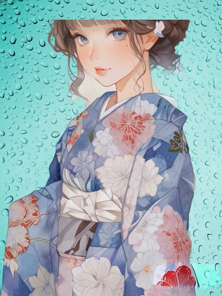 Kimono and background