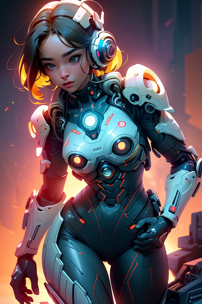 (ultra quality, 4k, 8k, high resolution, masterpiece: 1.2), ultra detailed, (realistic, photorealistic, photorealistic: 1.37) A beautiful young woman in a space suit, revealing her buttocks, on an alien planet, intricate cyborg cyberpunk futuristic sci-fi detailed portrait, hyperrealistic, 8k, dramatic lighting, cinematic, vibrant colors, glowing energy aura