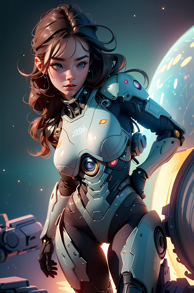 (ultra quality, 4k, 8k, high resolution, masterpiece: 1.2), ultra detailed, (realistic, photorealistic, photorealistic: 1.37) A beautiful young woman in a space suit, revealing her buttocks, on an alien planet, intricate cyborg cyberpunk futuristic sci-fi detailed portrait, hyperrealistic, 8k, dramatic lighting, cinematic, vibrant colors, glowing energy aura