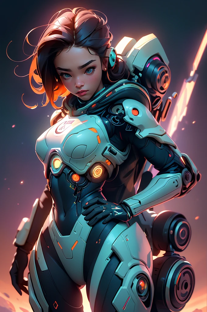 (ultra quality, 4k, 8k, high resolution, masterpiece: 1.2), ultra detailed, (realistic, photorealistic, photorealistic: 1.37) A beautiful young woman in a space suit, revealing her buttocks, on an alien planet, intricate cyborg cyberpunk futuristic sci-fi detailed portrait, hyperrealistic, 8k, dramatic lighting, cinematic, vibrant colors, glowing energy aura