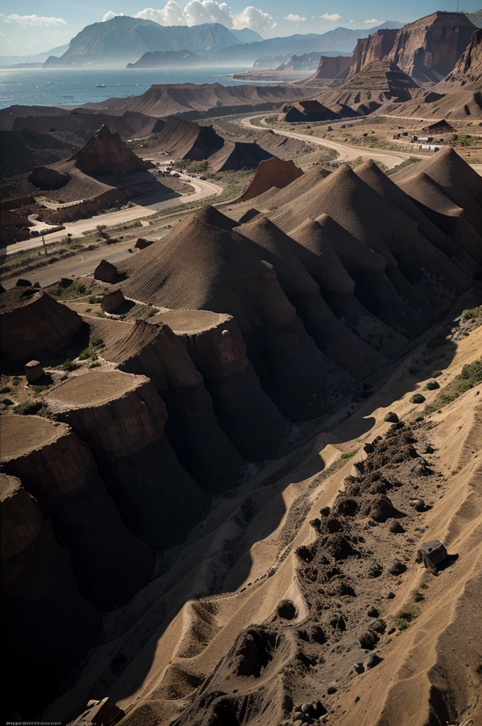 carbon transaction flayer image, chimney, arid environment, pollution, kepunahan makhluk hidup hewan mati, sea pollution
