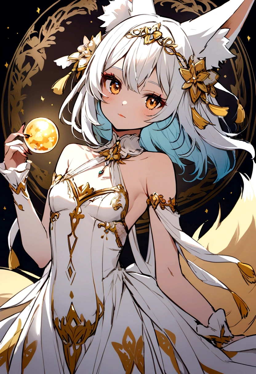 Fox girl with small breasts