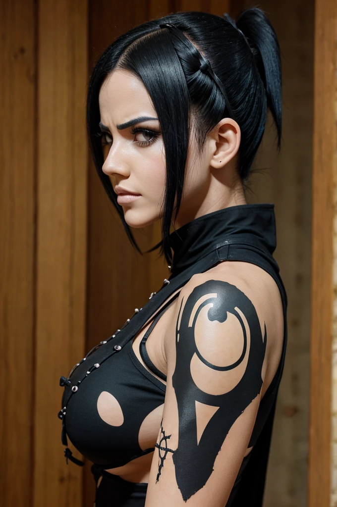 Insane looking Curse mark on body like Boruto Karma 