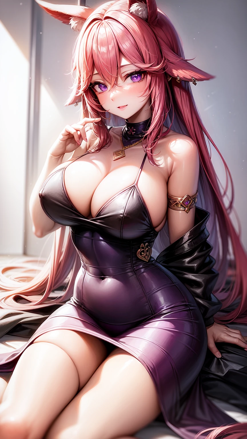 Yae(purple eyes)(maid)(mucama)
