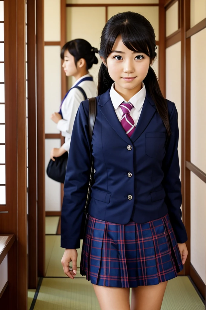 Japanese school girl