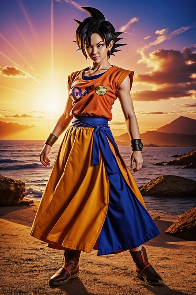 Number 18 dragon ball z skirt