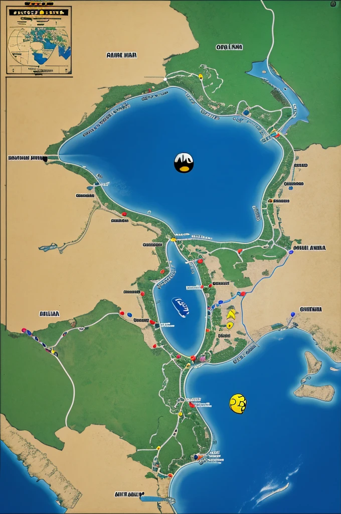 Pacman map seen from the first person, as if I were inside