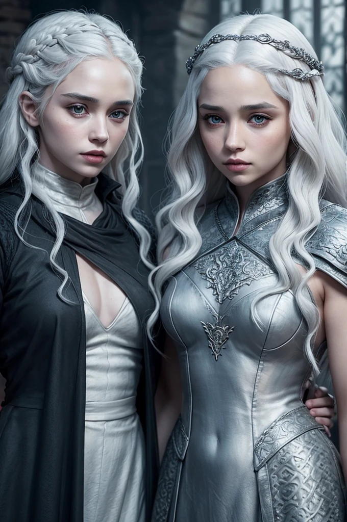 make two targaryen women from the world of game of thrones