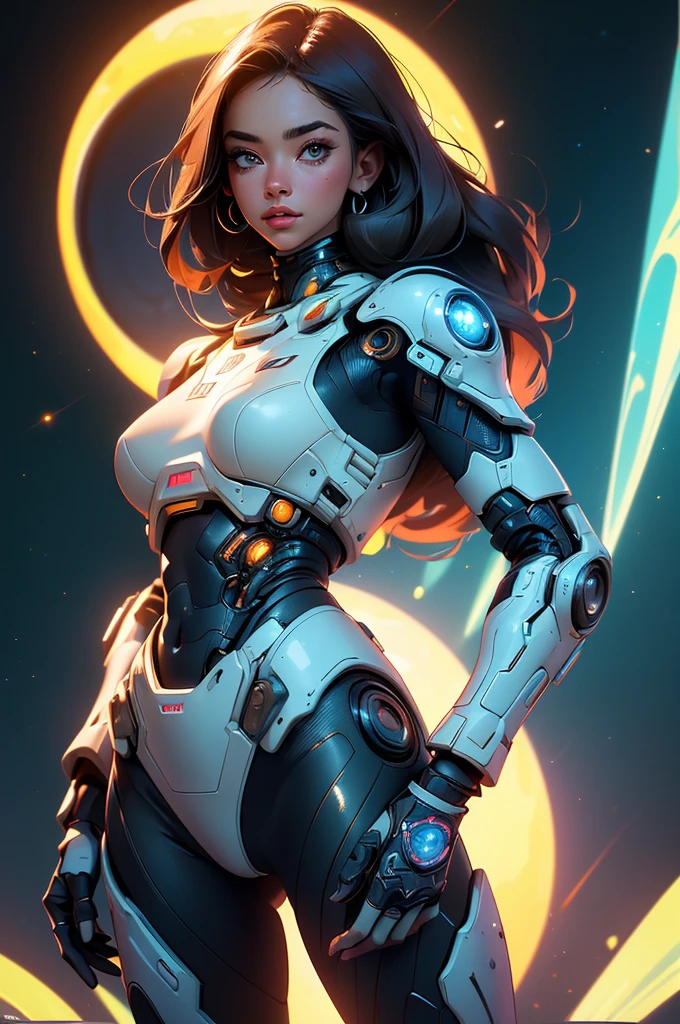 (ultra quality, 4k, 8k, high resolution, masterpiece: 1.2), ultra detailed, (realistic, photorealistic, photorealistic: 1.37) A beautiful young woman in a space suit, revealing her buttocks, on an alien planet, intricate cyborg cyberpunk futuristic sci-fi detailed portrait, hyperrealistic, 8k, dramatic lighting, cinematic, vibrant colors, glowing energy aura