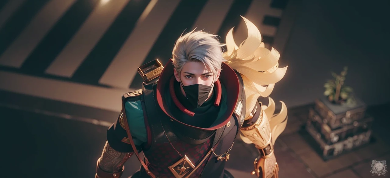 masculine male, masterpiece, ((perfect eyes)) best quality, (semirealism:1.9), beautiful lighting, (extremely detailed CG unity 4k fhd wallpaper), High Detail, Sharp focus, dramatic outdoors, 1 boy ,24 years old, white hair, light purpel eyes, smile.
