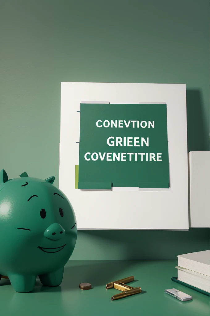 make an animated picture about conservatism accounting or green accounting 