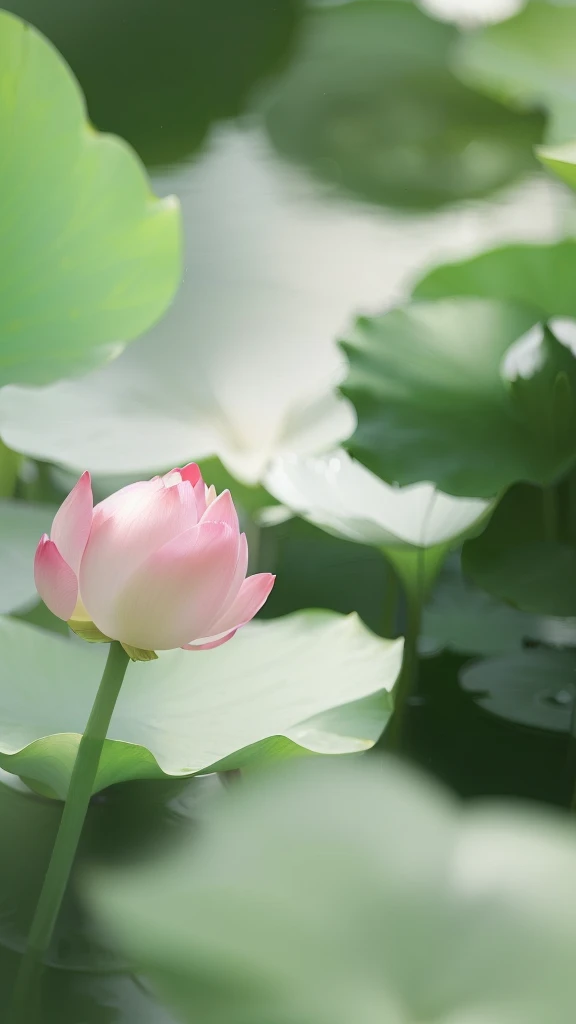 there is a Pink flowers that is growing out of a leaf, lotus flower, standing gracefully upon a lotus, lotus, lotus petals, lotuses, pink lotus queen, lotus flowers, with lotus flowers, sitting on a lotus flower, lotus pond, Beautiful images, Beautiful flowers, Pink flowers, lotus flowers on the water, Wallpaper - 1 0 2 4，Dark green