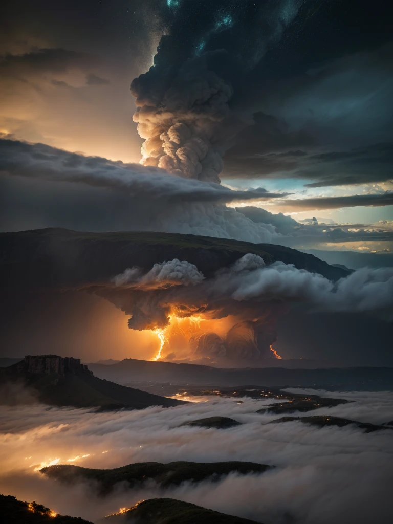 arafed view of a canyon with a river and a rain cloud, marc adamus, award winning landscape photo, unsplash contest winning photo, ryan dyar, raining award winning photo, epic scenic shot, an amazing landscape image, by Randall Schmit, lpoty, by Jason A. Engle, canyon, rain storm, by Clint Cearley, arafed tornado cloud in the sky over a field of wheat, beautiful tornado, a massive tornado approaching, thick swirling tornado, tornado of fire, an image of a tornado, tornado twister, fire tornado, tornado, photo of monstrous tornado, blazing fire tornadoes, thick swirling smoke tornado, as a tornado approaches, detailed swirling water tornado, huge storm