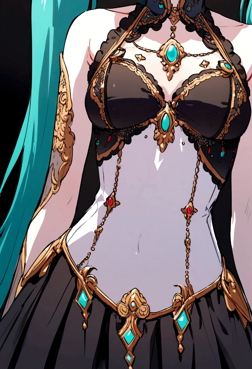 Miku Hatsune backstage