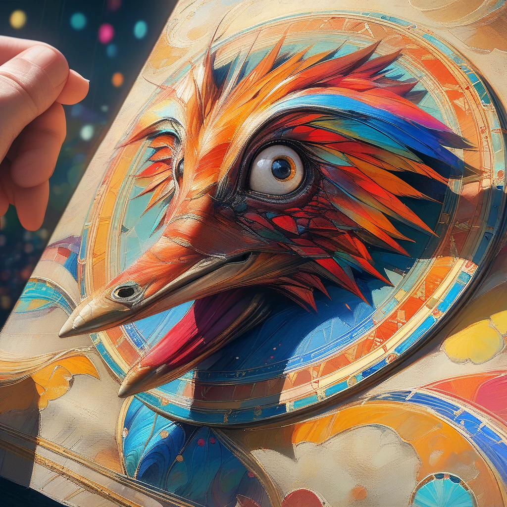 (best quality,4k,8k,highres,masterpiece:1.2),ultra-detailed,(realistic,photorealistic,photo-realistic:1.37),HDR,UHD,studio lighting,ultra-fine painting,sharp focus,physically-based rendering,extreme detail description,professional,vivid colors,bokeh, illustration of a phoenix rising from the flames in the style of the Aberdeen Bestiary, vibrant colors, simplified details, stylized and abstract flames, stylized landscape