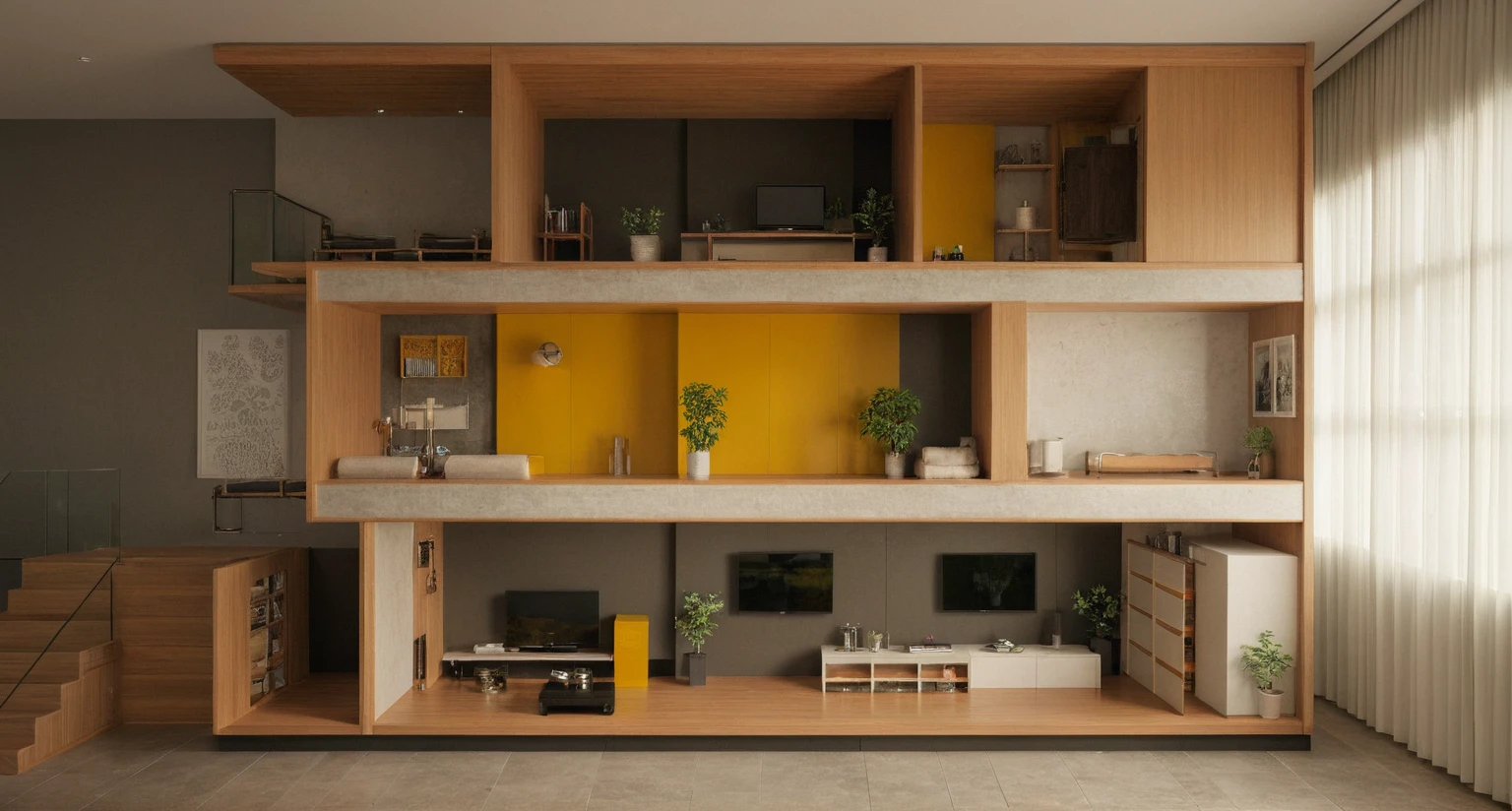 Raw photo,Masterpiece, high quality,
, best quality, authentic, super detail, interior, indoors, (daylight:1.1), vivid colour, (realistic:1.2).
