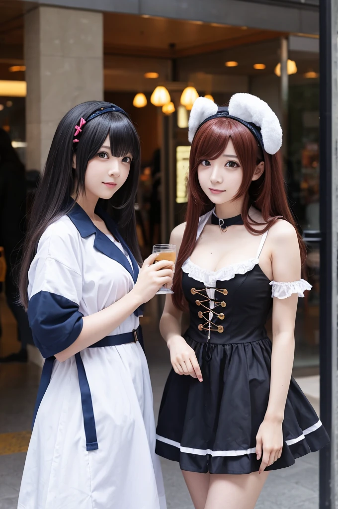 anime　Cosplay　Two people