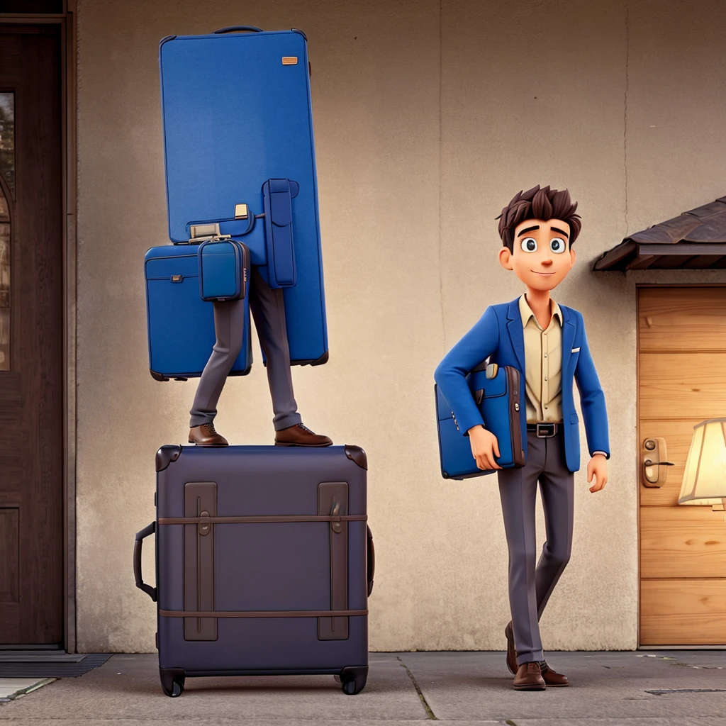 Suitcase Man, hybrid