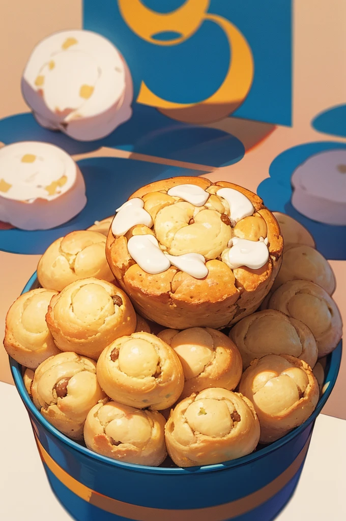 Zodiac sign in the shape of a muffin