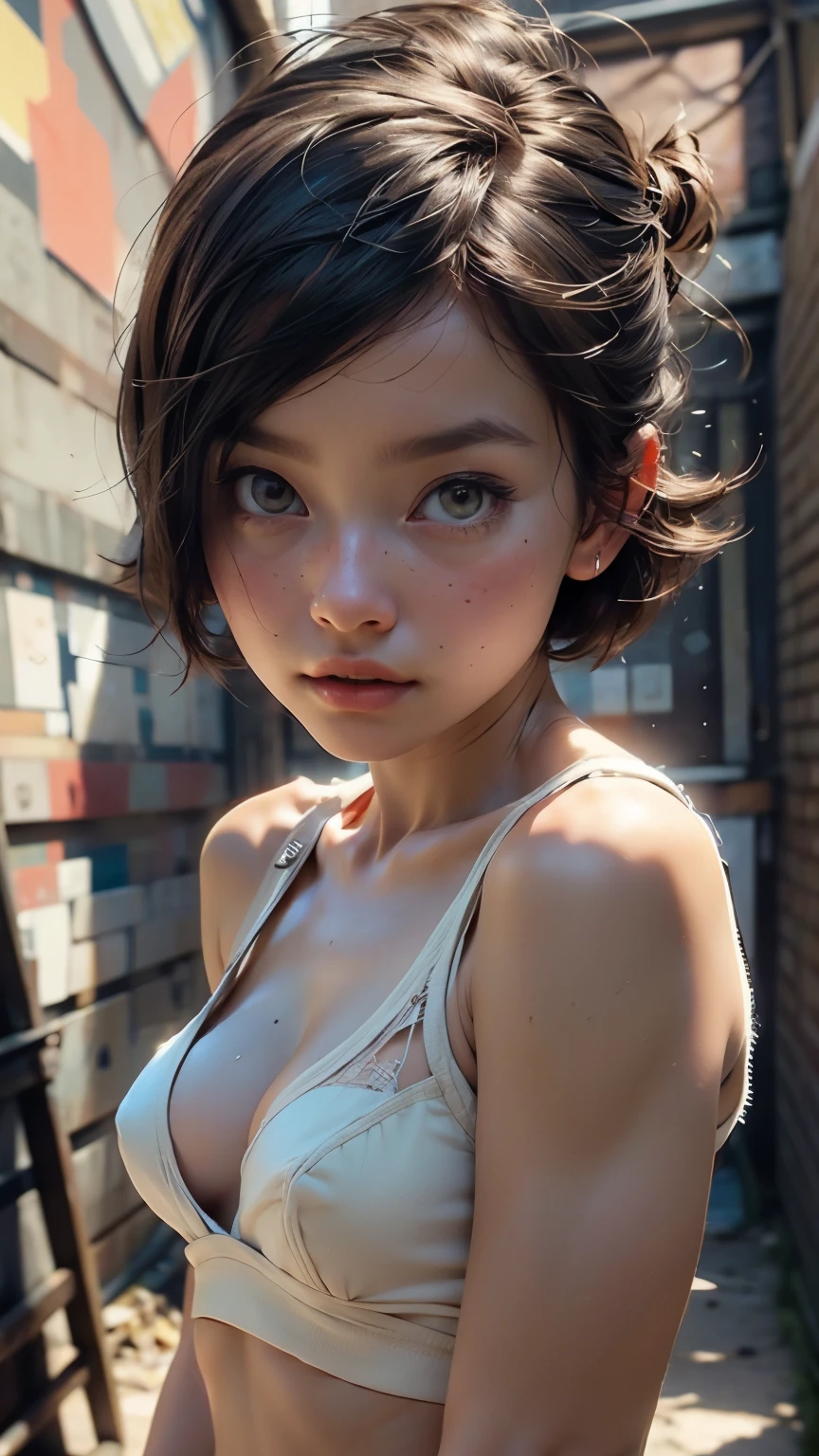 1 beautiful girl, details red eyes, short red hair, cool pose, concrete wall, slim body, small breasts, rays of sunshine, photorealisim, cinematic,
(masterpiece:1.2), (best quality:1.2), newest, ai-generated, ultra-detailed, best shadow, detailed background, high contrast, (best illumination, an extremely delicate and beautiful), ((cinematic light)), hyper detail, dramatic light, intricate details, 8k, anime, very aesthetic, vibrant color,
AddXL,, ((flat chested, flat stomach, )), (intense colors)