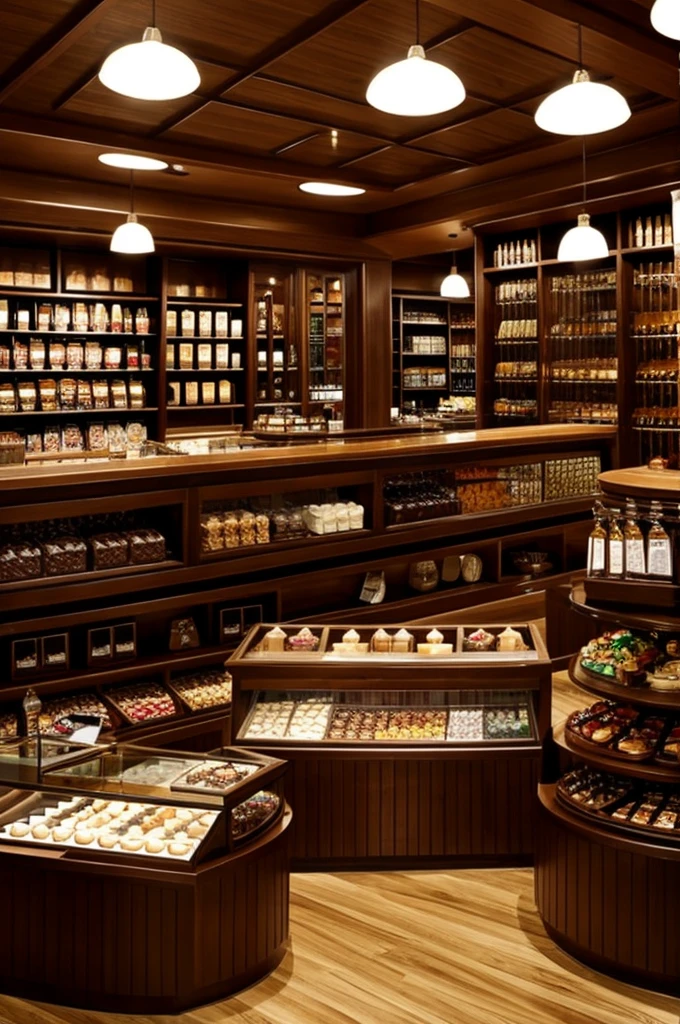 Chocolate magic place
