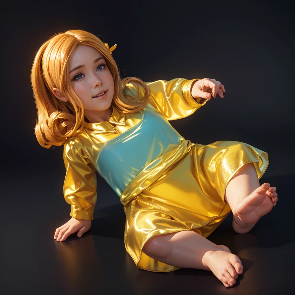 (masterpiece), (best quality), (ultra-detailed), (full body:1.2), Super cute, Baby, Pixar, Baby in yellow blouse, turquoise top and a red skirt, sitting on the floor, Big bright eyes, Smile, Delicate and fine, Fairy tales, Incredibly high detailed, Pixar style, Bright color palette, Natural light, Simple background with pure color, Octane render, Trending on Artstation, Gorgeous, Ultra wide angle, 8k, HD, Realistic, cute baby chibi anime, , smooth 3d model, glossy plastic texture, multiple light sources, rim light, sharp post effects render, most beautiful vfx, , realistic, 4k, high resolution, rim light, smooth 3d model. , glossy texture, smooth 3d model, multiple light sources, rim light, sharp post effects render, (glossy plastic texture with multiple big light probe refractions), perfect cgi, reflective, best quality, 4k, masterpiece:1.2, ultra-detailed, realistic, vivid colors, The image of the highest quality, ensuring every detail showcased perfectly. It in 4k resolution, allowing viewers to immerse themselves in the richness of the colors and intricate details. The realistic rendering. under the spotlight, reflecting, high-resolution image, realistic rendering