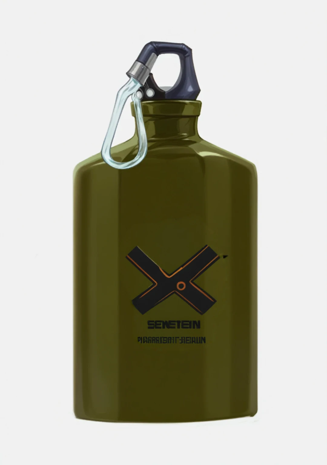 military flask, frontline style, borderlands style, artstation, concept art, hand paint texture,