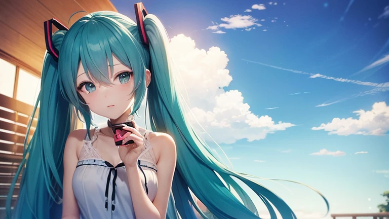 Hatsune Miku,Anime Style,morning