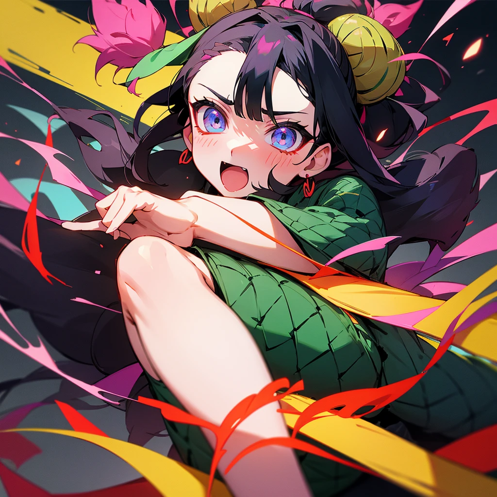 kimetsu no yaiba, shinobu, girl, no clothes