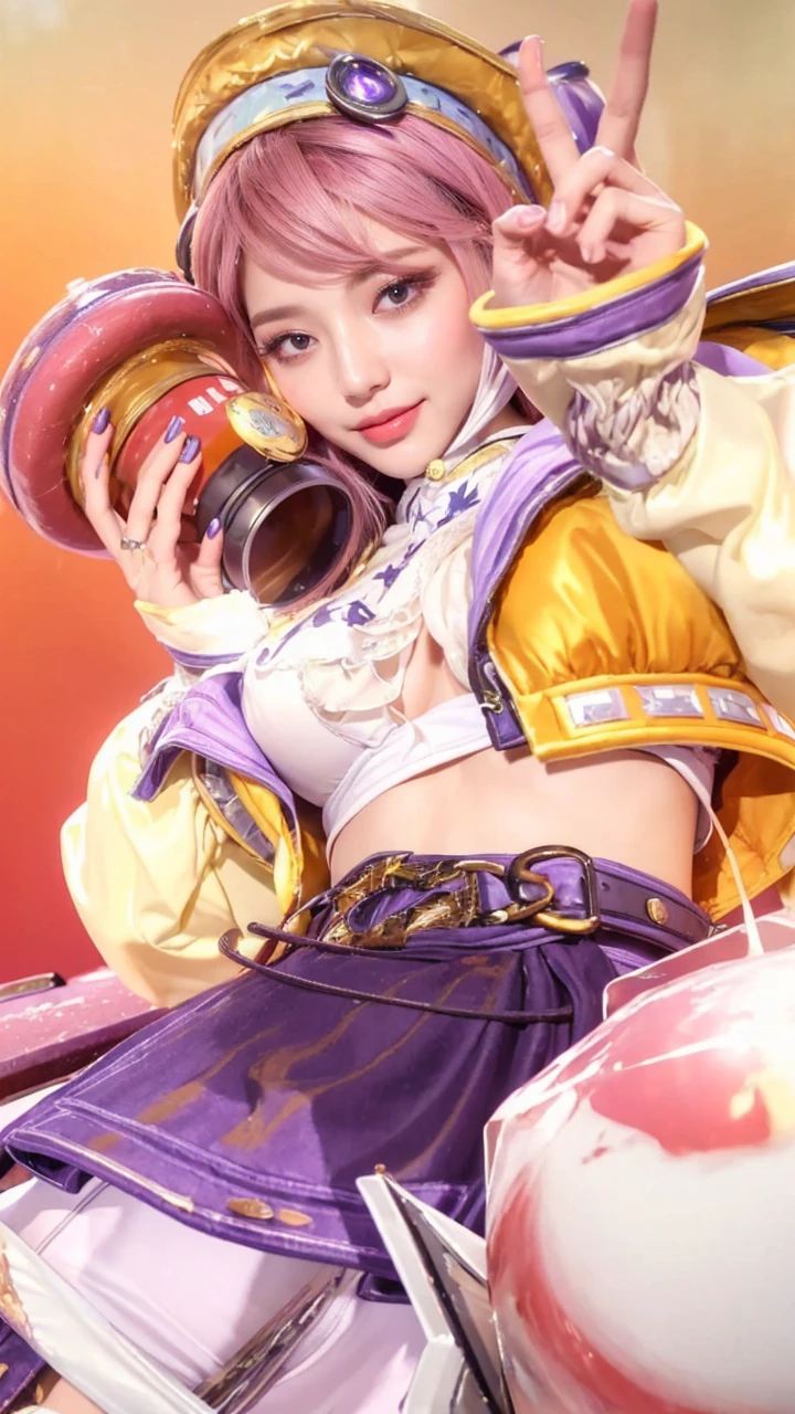 ((Best Quality, 8K, Masterpiece: 1.3)), 1girl, Slim Abs Beauty: 1.3, (Hairstyle Casual, Big Breasts: 1.2), Dress: 1.1, Super Fine Face, Delicate Eyes, Double Eyelids, Smile, Home