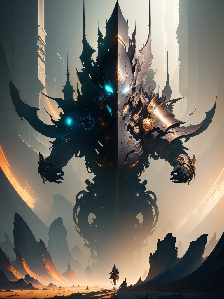 masterpiece, best quality, (extremely detailed CG unity 8k wallpaper), (best quality), (best illustration), (best shadow), absurdres, realistic lighting, (Abyss), beautiful detailed glow, art by PeterMohrBacher,