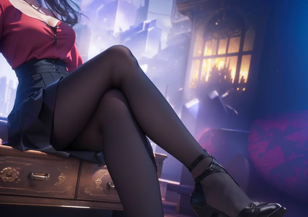 An American woman, Seated, Dressed, elite, velvet, deep Purple, small tie. Sam, Boss, Imposing, Full-HD, ......ISO, The law firm features contemporary design furniture, including armchairs upholstered in black and gray leather, tempered glass coffee tables with chrome bases, a solid wood meeting table with black leather chairs, As well as a built-in bookcase,Inside there are law books bound in brown leather. ?" Its 11-blade circular diaphragm and XA lens elements together provide a nice bokeh. In addition, The lens is equipped with an aperture ring,You can switch between no-click and no-click actions, a dust and moisture resistant design, and four XD linear autofocus motors,Provides fast and accurate autofocus and tracking. This lens offers Sony photographers a brilliant performance tool for portraiture, nighttime scene, and photography in general."