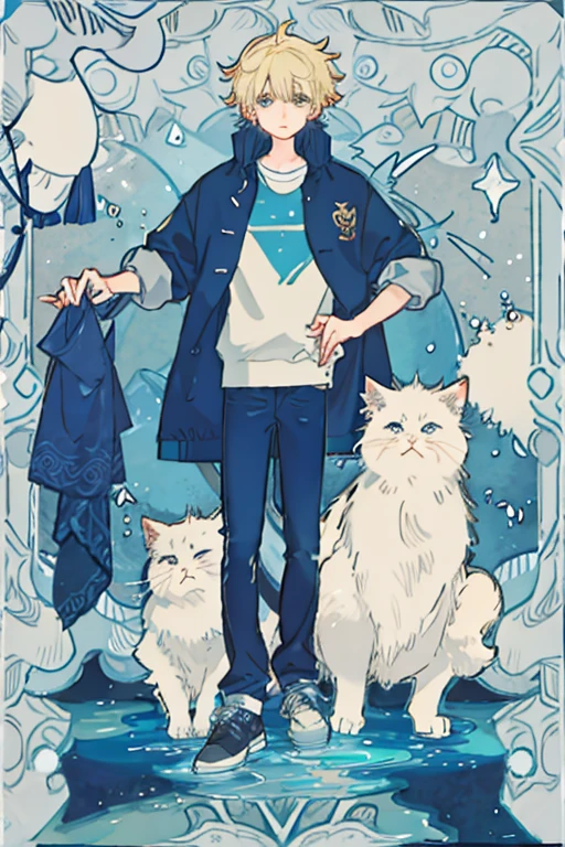 The protagonist is male