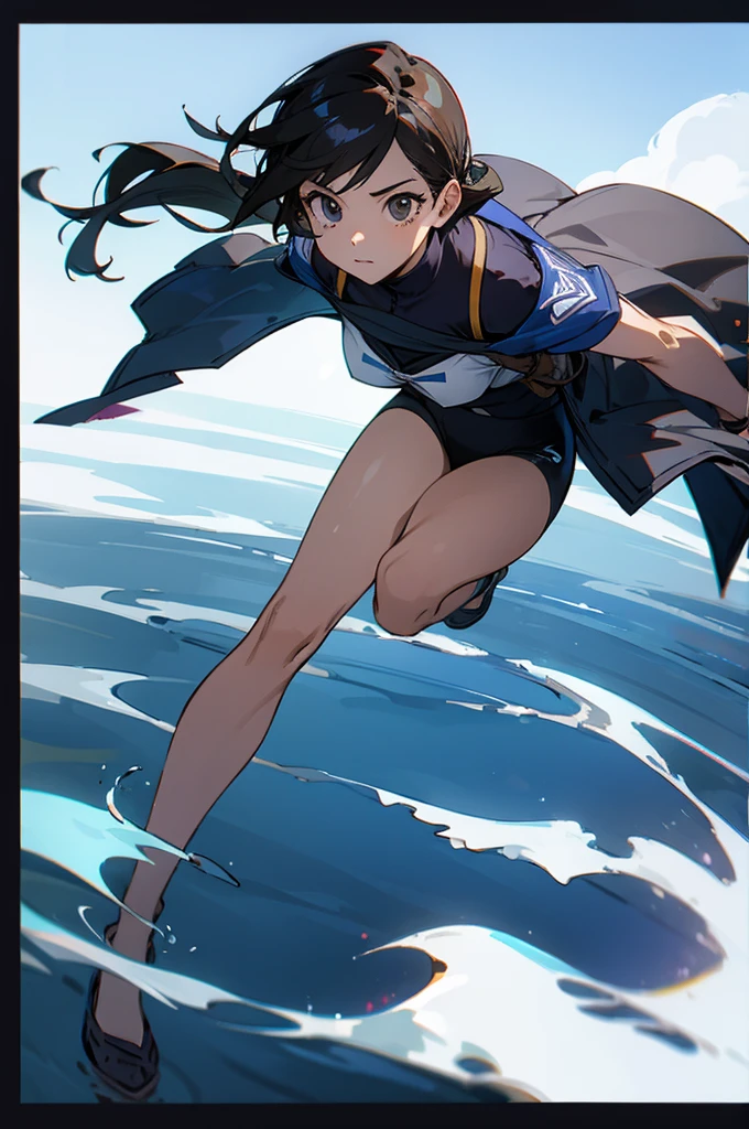 Lucky nudist jumping、Severely torn clothes are scattered around、Unstable buoyancy sandstorm、Amazing dynamism、Amazing Angle、