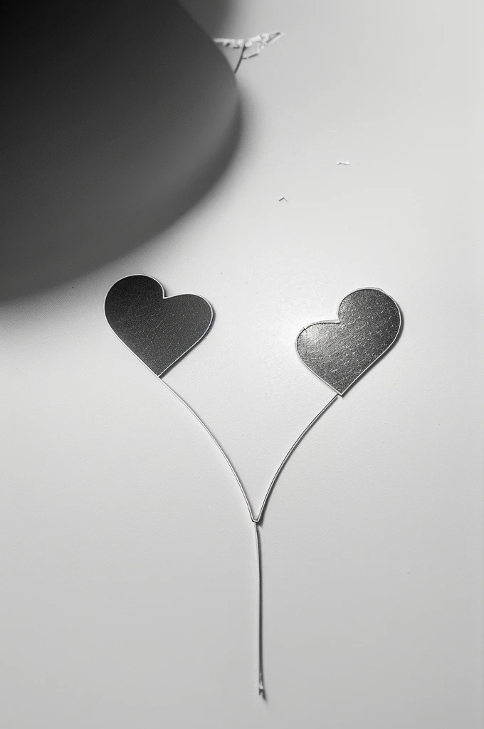 "Create a logo for 'Tresno Palsu' featuring a cracked heart symbol. The design should convey the theme of counterfeit or deceptive love. Use a minimalist approach with clean lines and modern typography. The cracked heart should be central to the design, symbolizing the fragile and imperfect nature of false love, while maintaining a sense of intrigue and emotional depth."