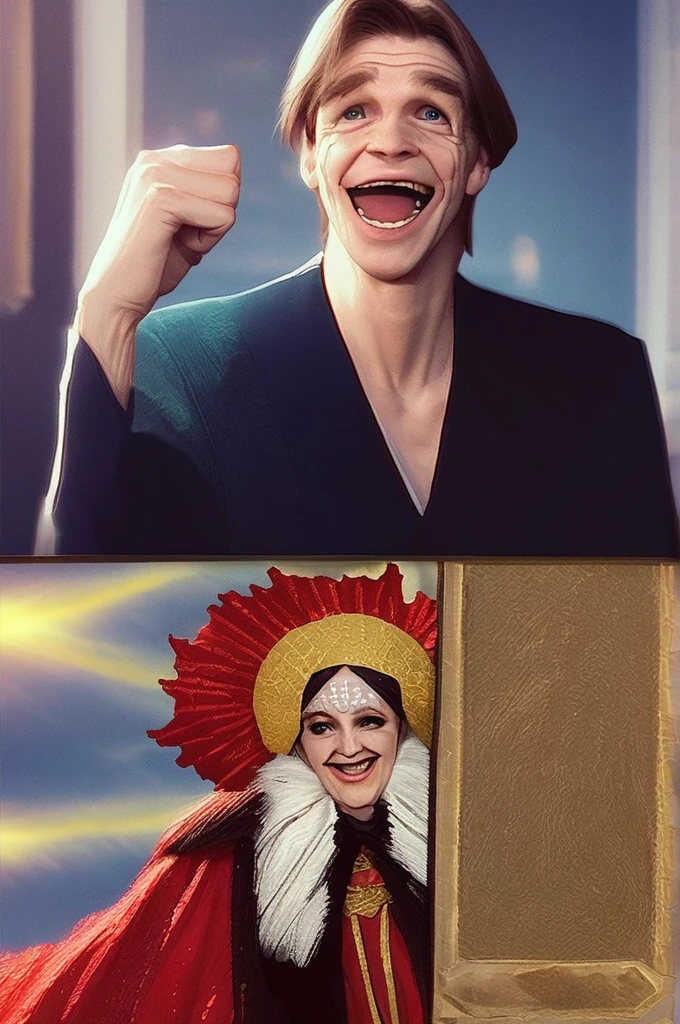 ((Лучшее качество)), ((шедевр)), (подробный), Jim Carrey is the king of Hell