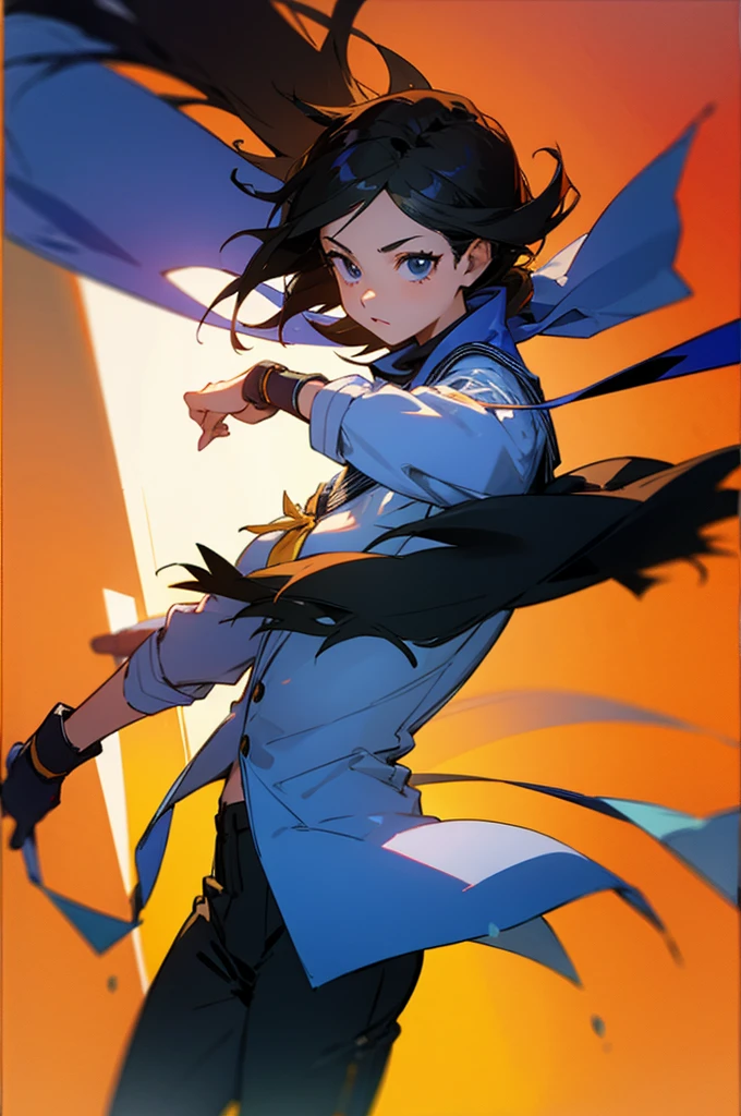 female, student background,