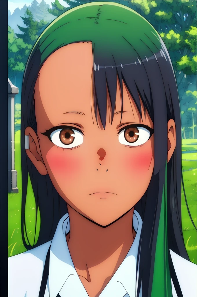 (melancholy girl in a lush green field, beautiful young love, tender gaze, sad expression, exquisite symmetry:1.2),(realistic, photorealistic, photo-realistic:1.37),(best quality,4k,8k,highres,masterpiece:1.2),ultra-detailed,HDR,UHD,studio lighting,ultra-fine painting,sharp focus,physically-based rendering,extreme detail description,professional,vivid colors,bokeh,landscape,natural scenery,verdant,wistful,yearning,poignant,graceful