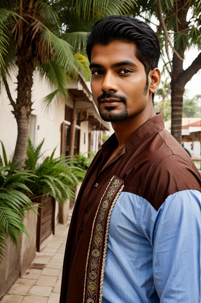 Handsome indian
