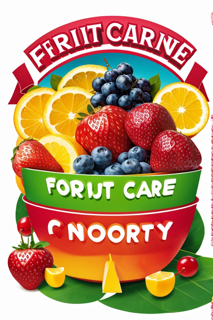 Fruit candy logo
