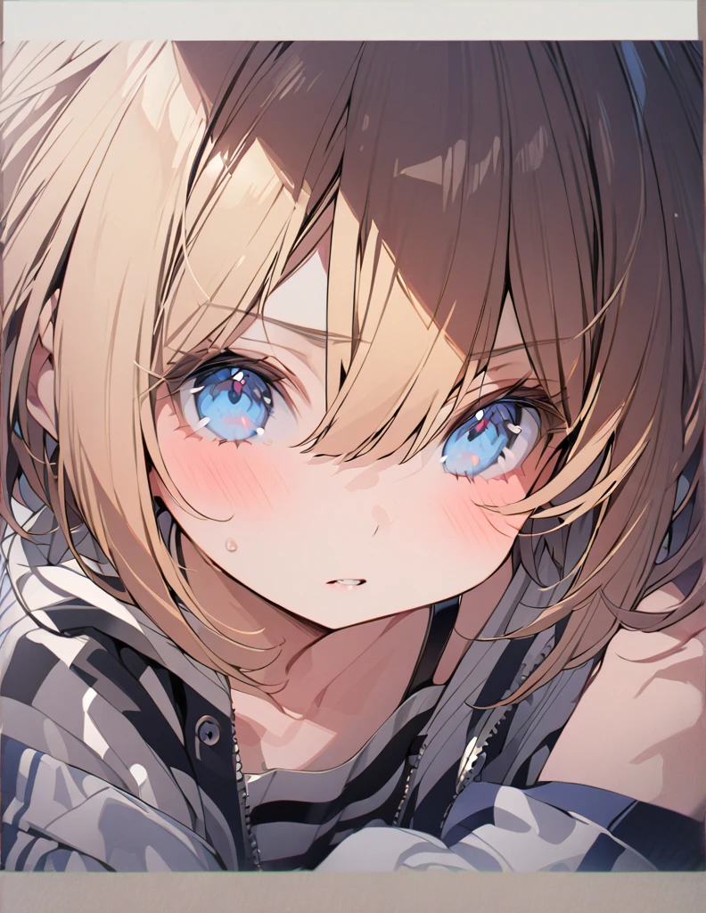 masterpiece blonde girl(Short Bob Hair:1.4),(blue eyes)
Are you okay?
